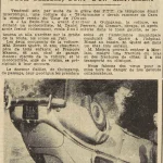Guingamp 1953 accident de voiture Quéré Ernest 35 ans Masson François 44 ans Peereve Daniel motocycliste Le Télégramme 10 août 1953