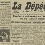 Journal La Dépêche de Brest