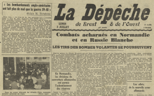 Journal La Dépêche de Brest