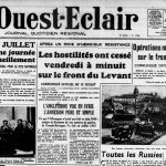L'Ouest Eclair presse Finistérienne