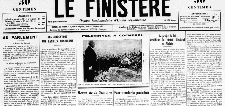 Le Finistère d’Antan