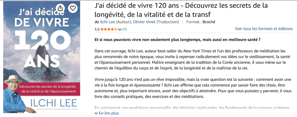 Vivre 120 ans